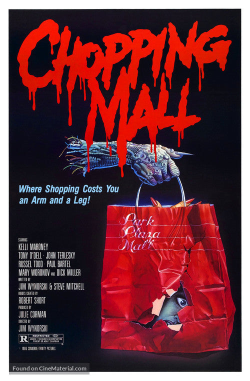Pixel Demon Chopping Mall Movie Poster A2 Size