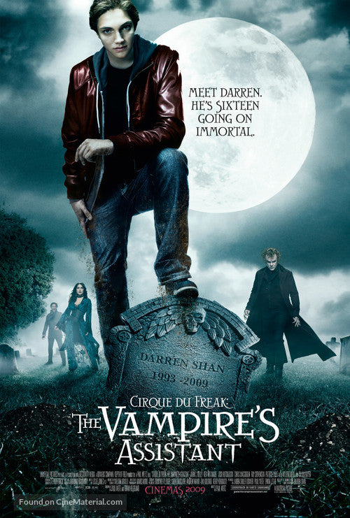 Cirque du Freak: The Vampire's Assistant Cinema Movie Poster A2 Size