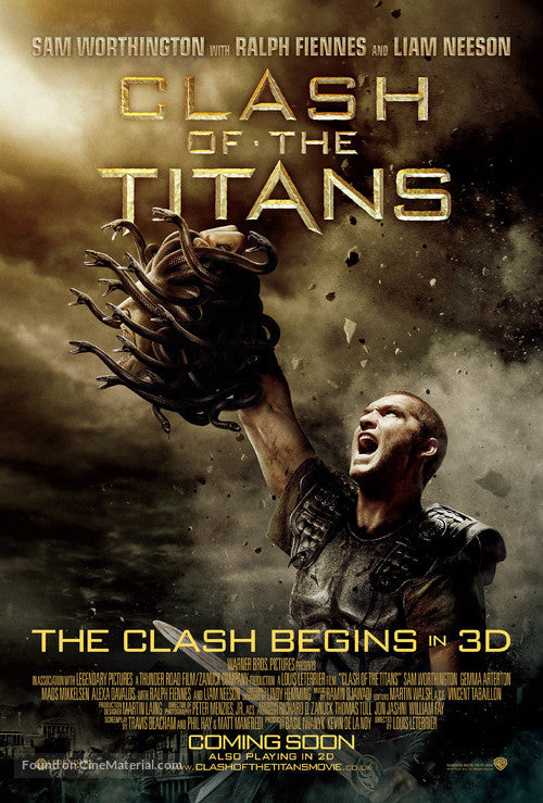 Clash of the Titans A2 Movie Poster-Pixel Demon