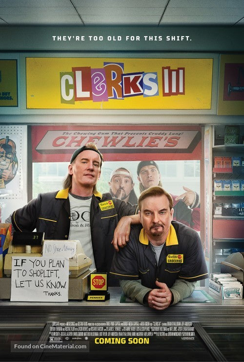 Pixel Demon Clerks III Movie Poster A2 Size