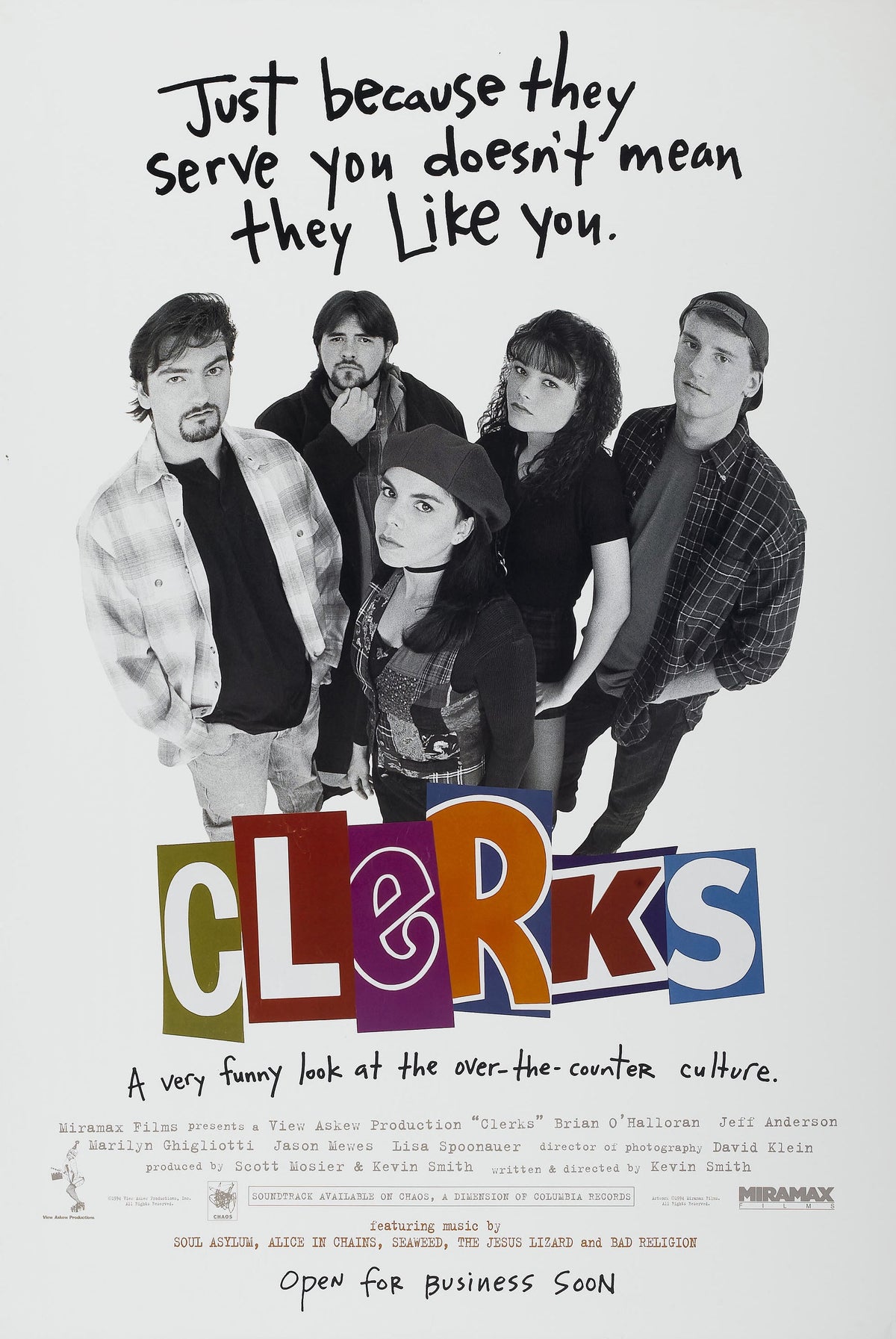 Clerks A2 Size Movie Poster-Pixel Demon