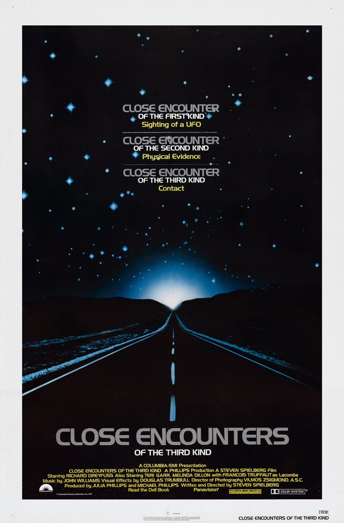 Close Encounters Of The Third Kind A2 Size Movie Poster-Pixel Demon