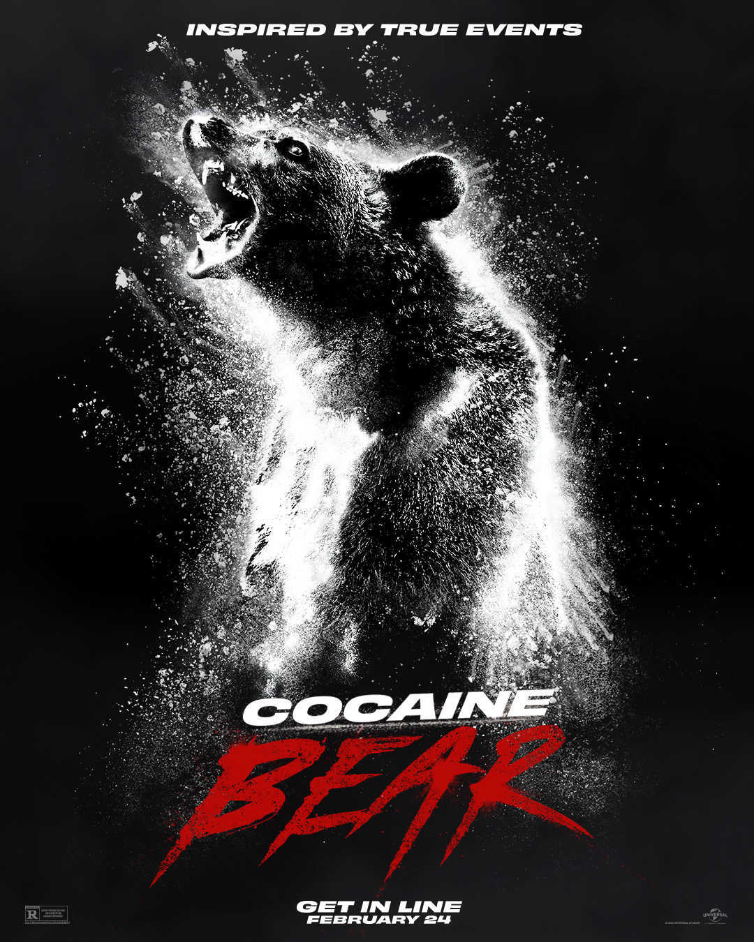 Cocaine Bear A2 Size Movie Poster-Pixel Demon