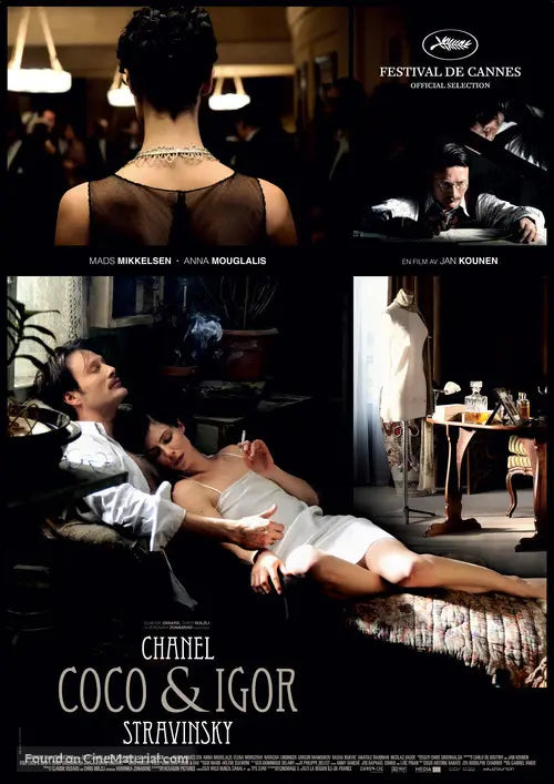 Pixel Demon Coco Chanel & Igor Stravinsky Movie Poster A2 Size
