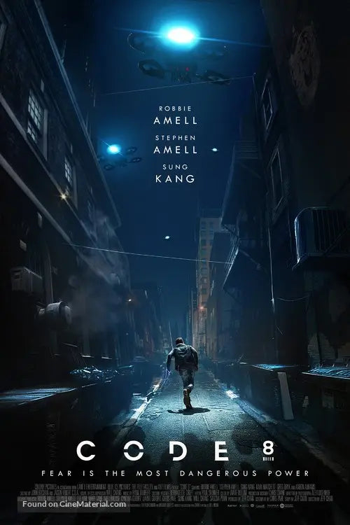 Pixel Demon Code 8 Movie Poster A2 Size