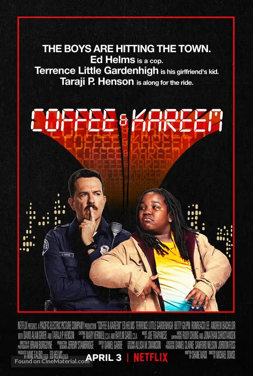 Pixel Demon Coffee & Kareem Movie Poster A2 Size