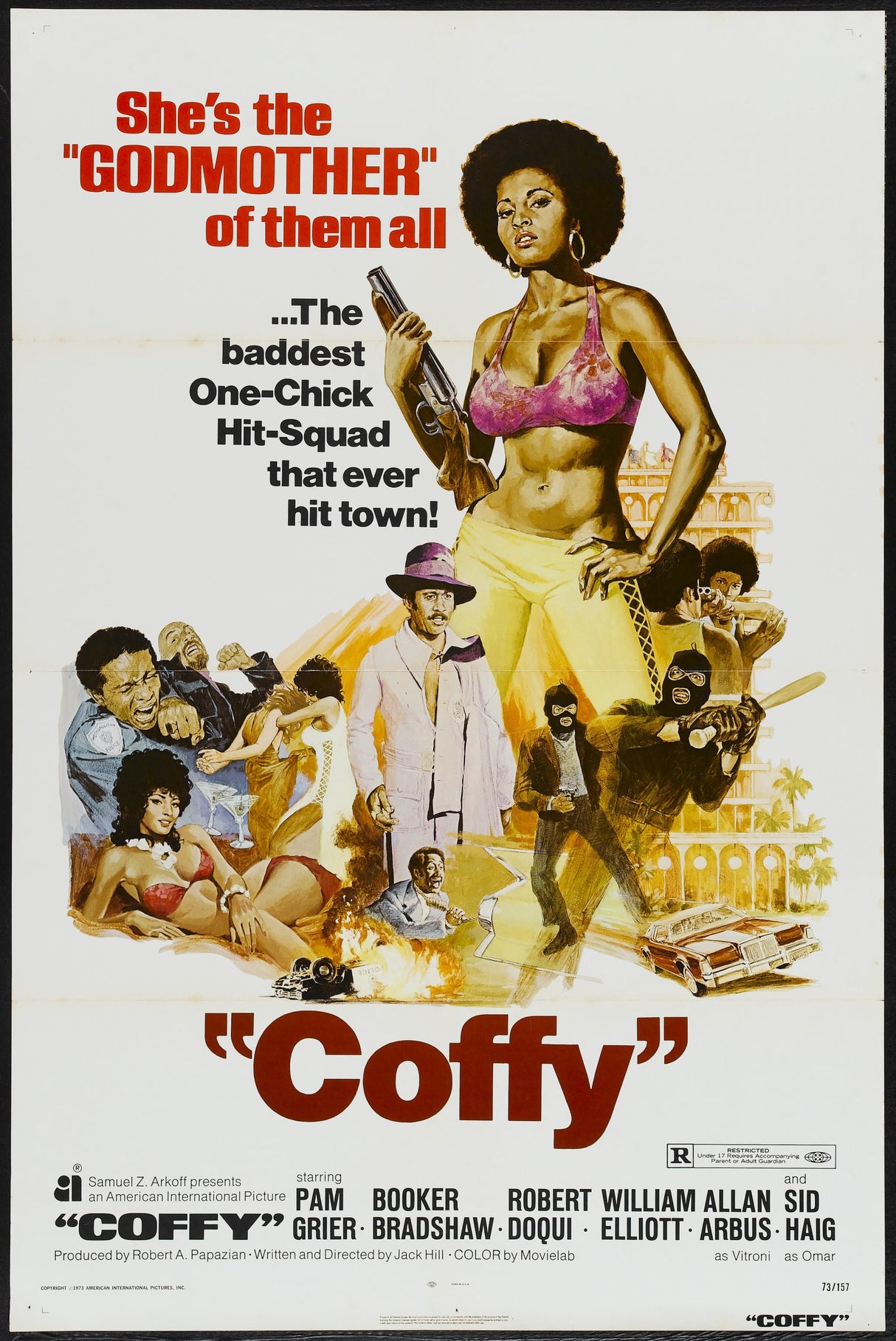 Coffy A2 Size Movie Poster-Pixel Demon