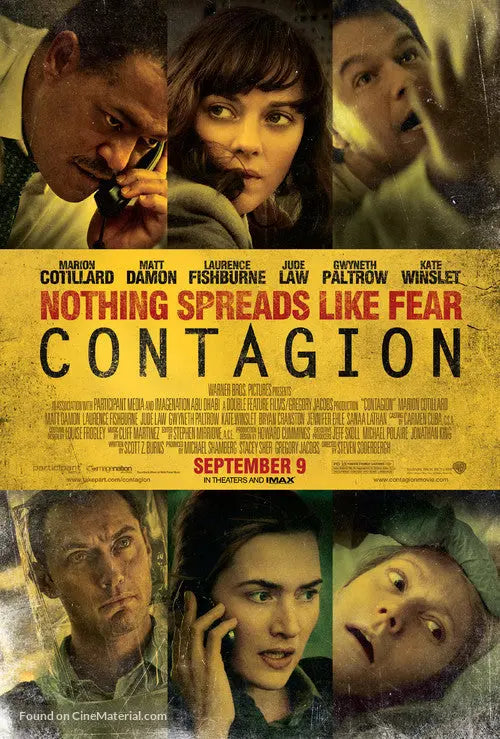 Contagion Cinema Movie Poster A2 Size