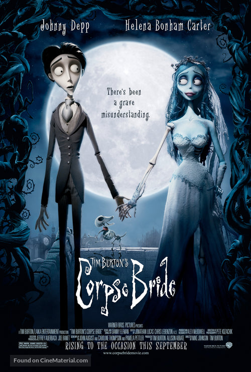 Corpse Bride A2 Movie Poster-Pixel Demon