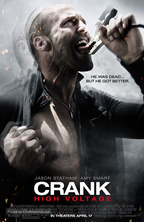Crank: High Voltage A2 Movie Poster-Pixel Demon