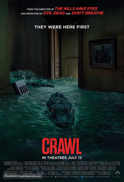 Crawl A2 Movie Poster-Pixel Demon