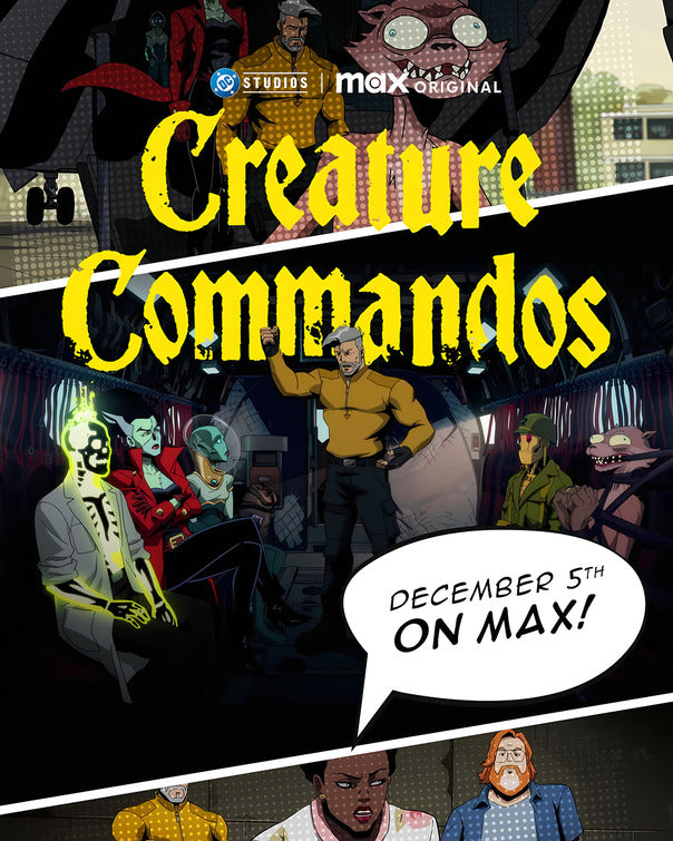 Creature Commandos TV Series Posters A2 Size Version 2