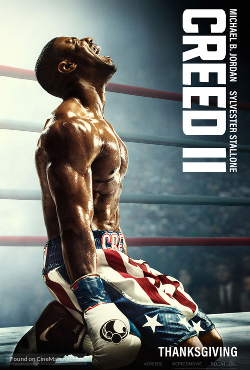 Creed II A2 Movie Poster-Pixel Demon