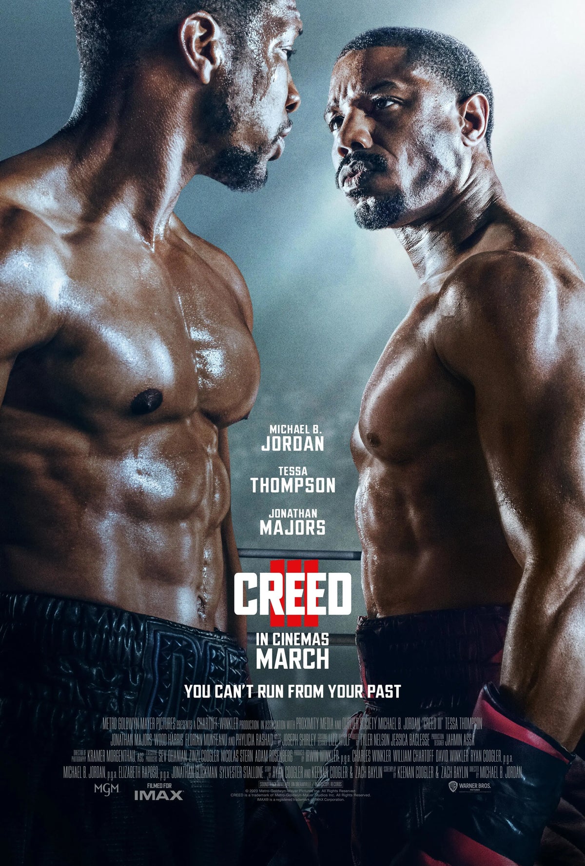 Creed iii A2 Size Movie Poster-Pixel Demon