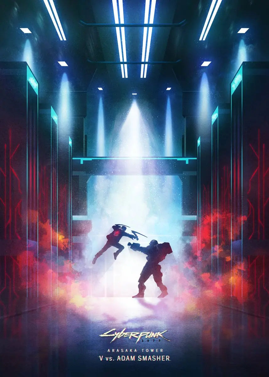 Cyberpunk Option 11 A2 Size Posters-Pixel Demon