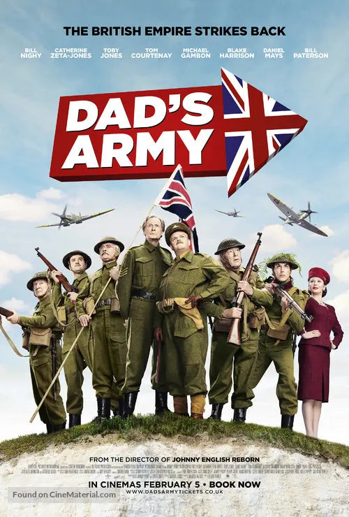 Pixel Demon Dad's Army Movie Poster A2 Size