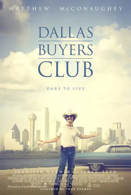 Dallas Buyers Club Cinema Movie Poster A2 Size