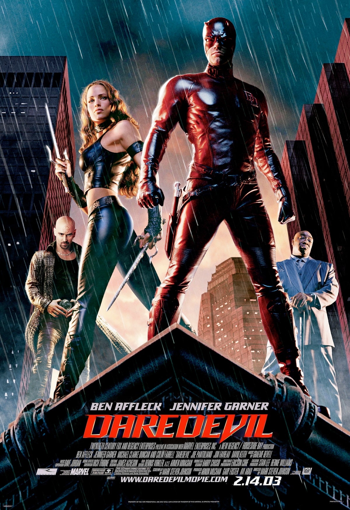 Daredevil A2 Size Movie Poster-Pixel Demon