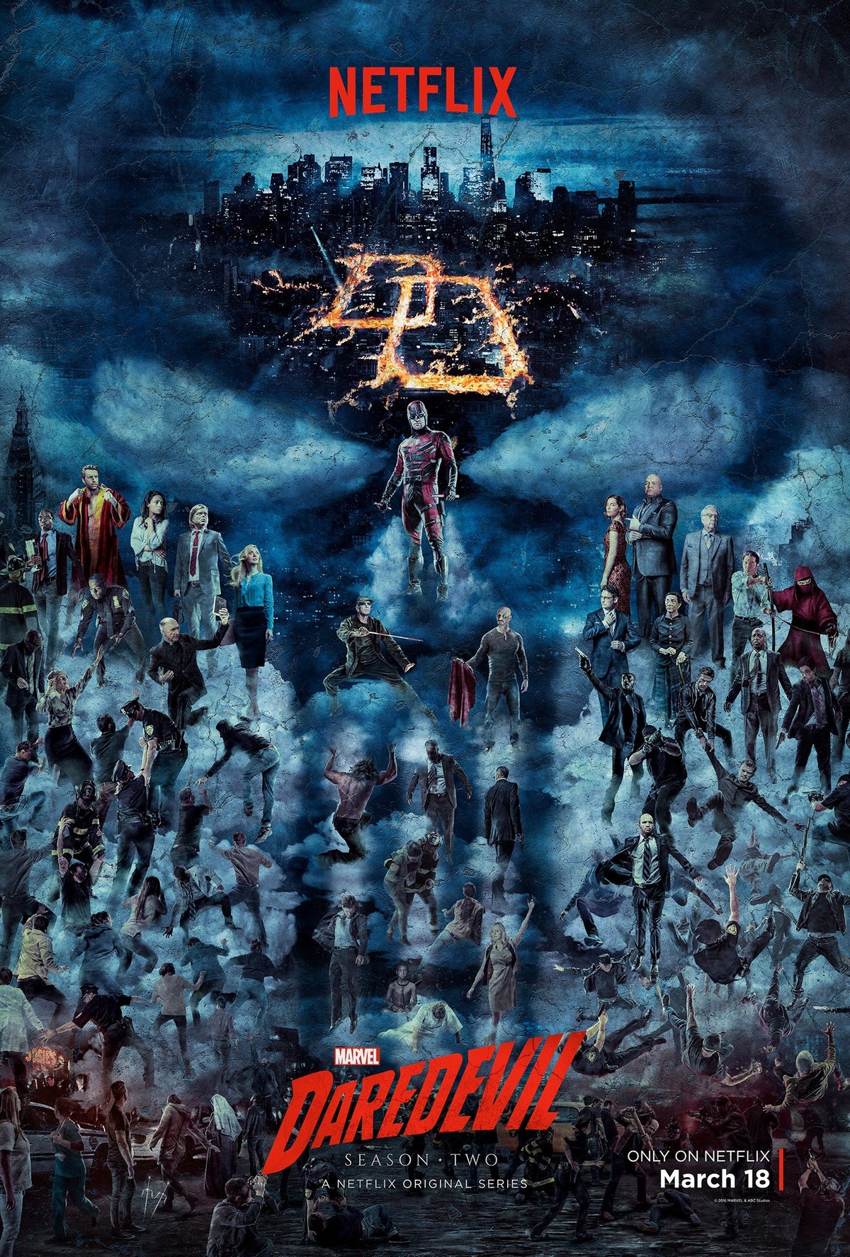 Daredevil (series) A2 Size Posters-Pixel Demon