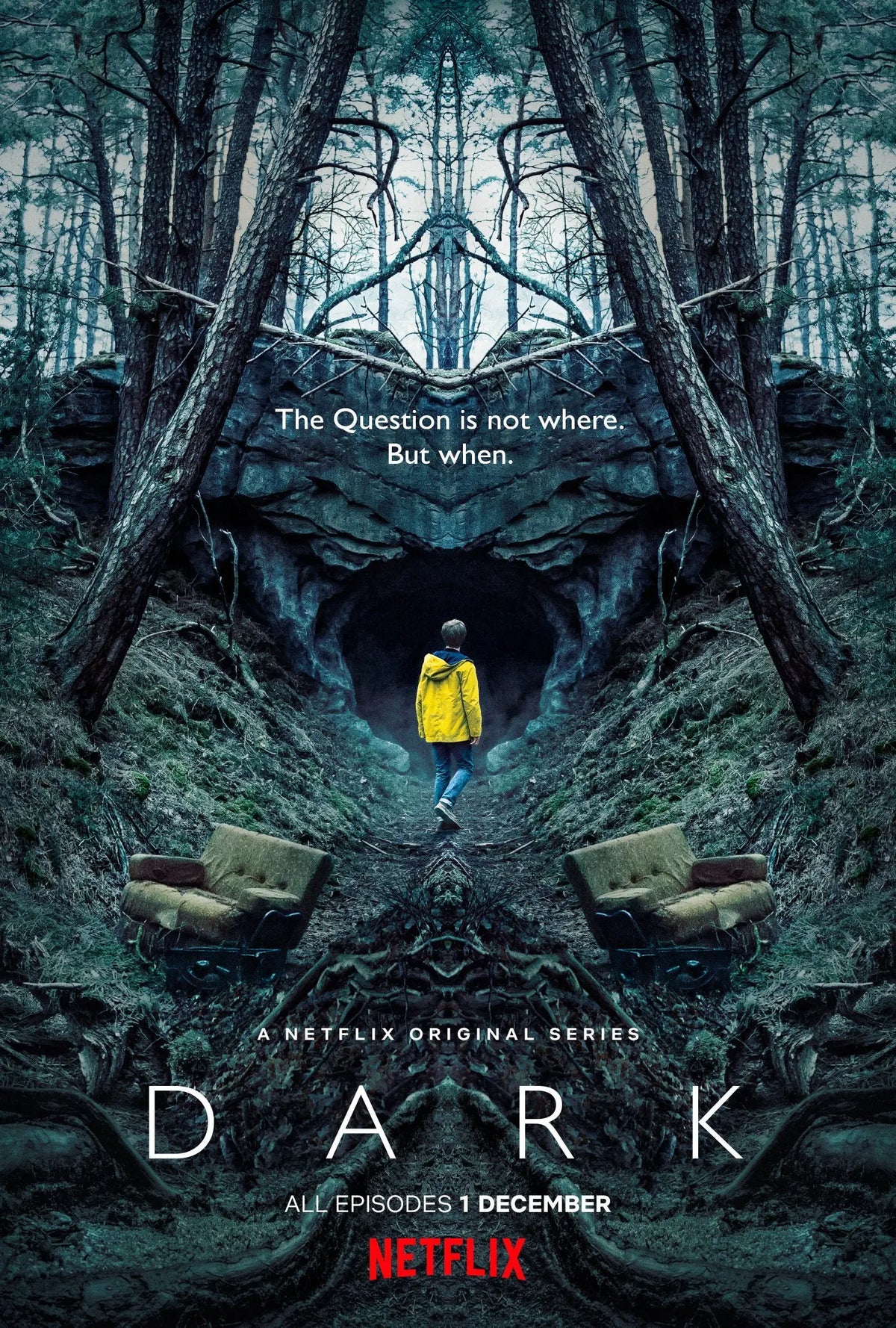 Dark A2 Size Movie Poster-Pixel Demon