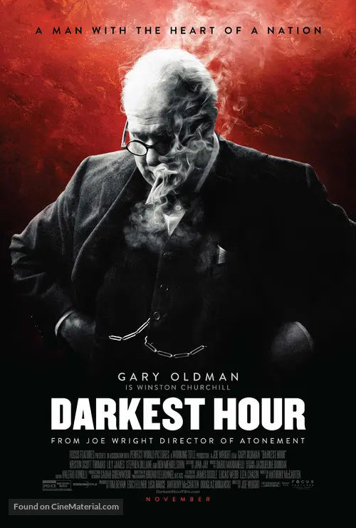 Darkest Hour Cinema Movie Poster A2 Size