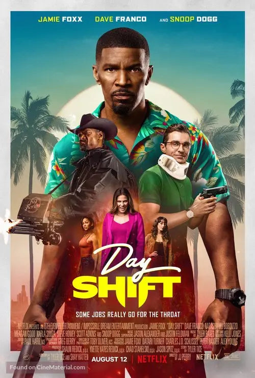 Day Shift A2 Movie Poster-Pixel Demon