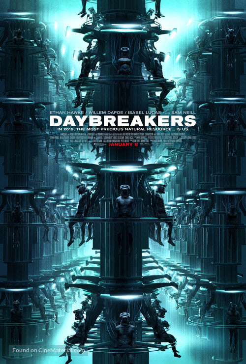 Daybreakers Cinema Movie Poster A2 Size