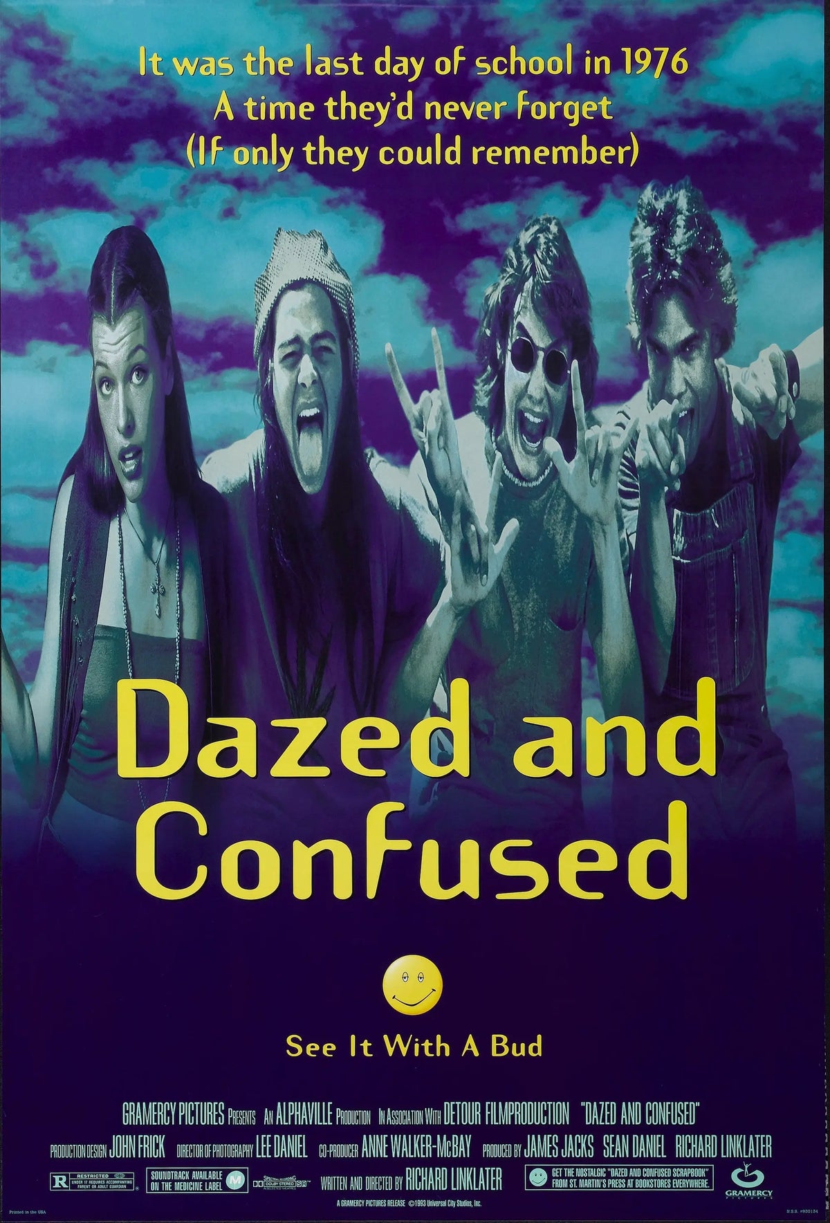 Dazed And Confused A2 Size Movie Poster-Pixel Demon