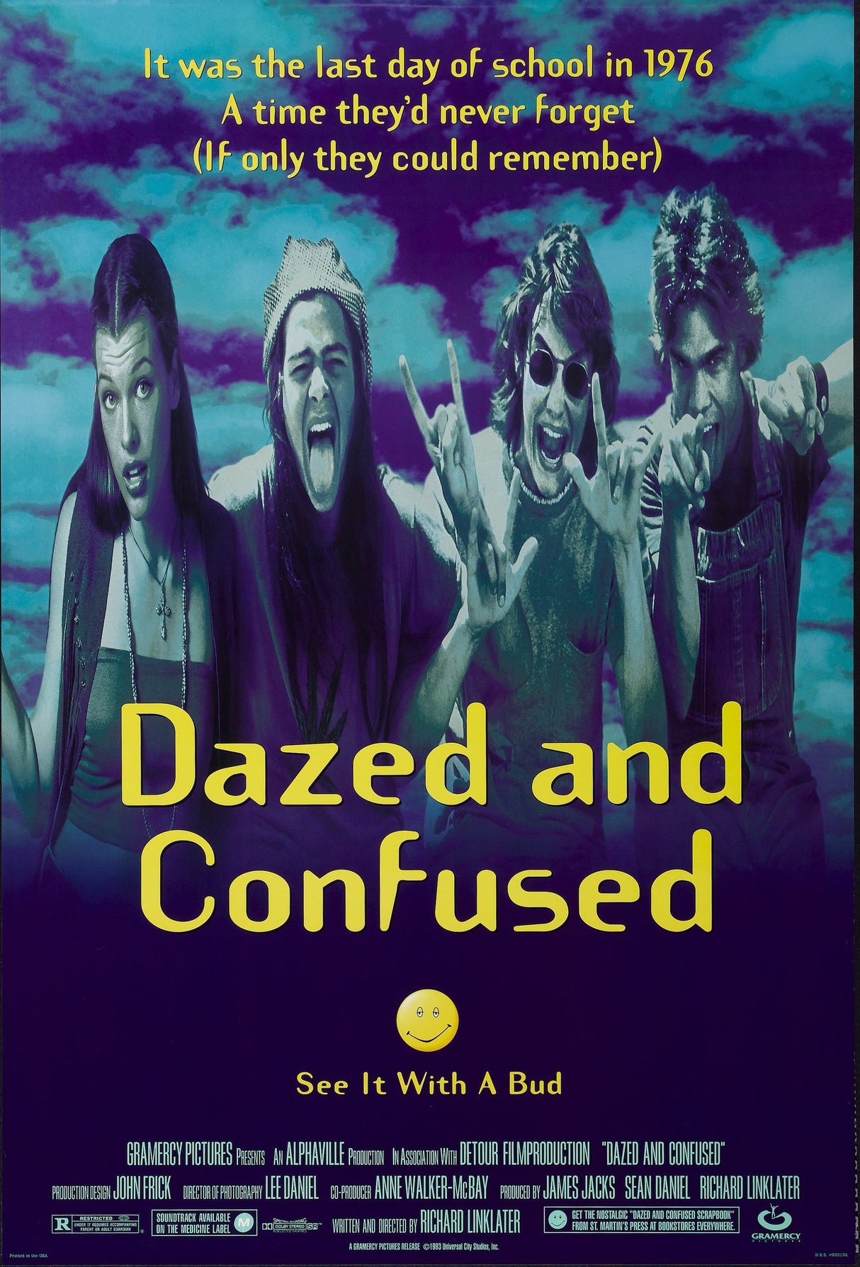 Dazed And Confused A2 Size Movie Poster-Pixel Demon
