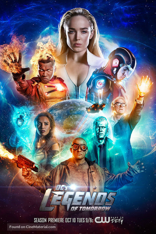 DC's Legends Of Tomorrow TV Series Poster A2 Size Version 2