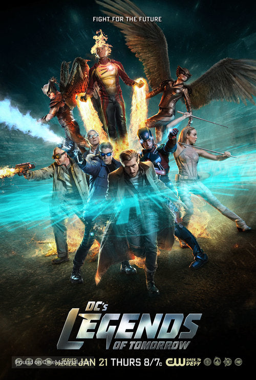 DC's Legends Of Tomorrow TV Series Poster A2 Size Version 4