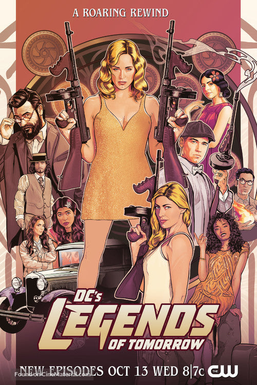 DC's Legends Of Tomorrow TV Series Poster A2 Size Version 6