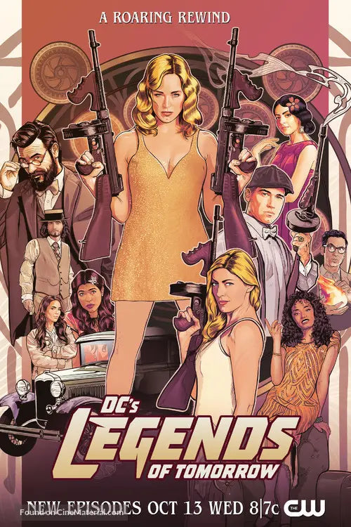 DC's Legends Of Tomorrow TV Series Poster A2 Size Version 6