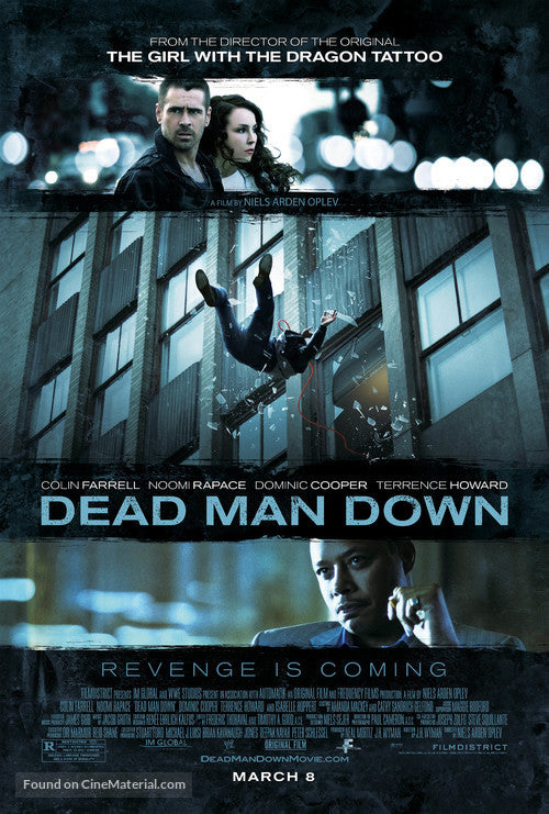 Dead Man Down Cinema Movie Poster A2 Size
