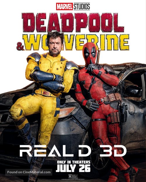 Deadpool & Wolverine Cinema Movie Poster A2 Size Version 7