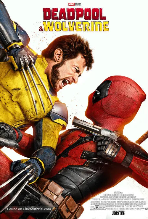 Deadpool & Wolverine Cinema Movie Poster A2 Size Version 1