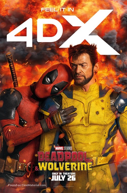 Deadpool & Wolverine Cinema Movie Poster A2 Size Version 5