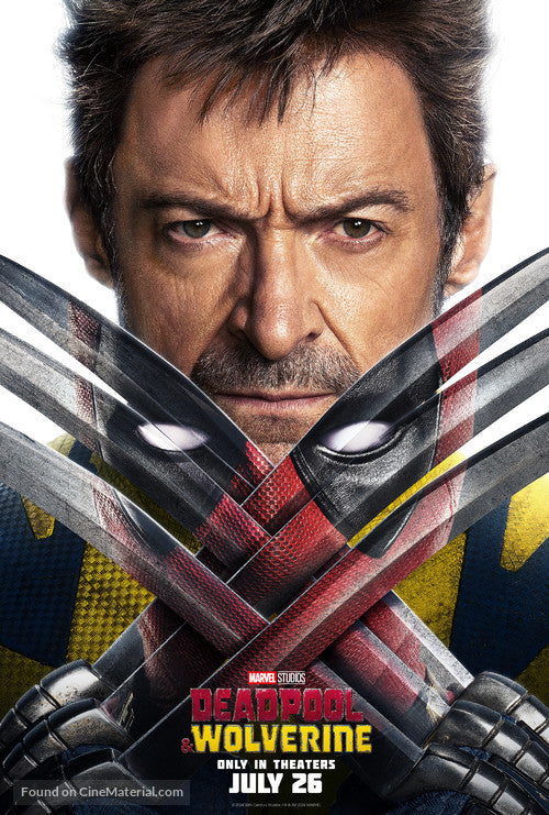 Deadpool & Wolverine Cinema Movie Poster A2 Size Version 3