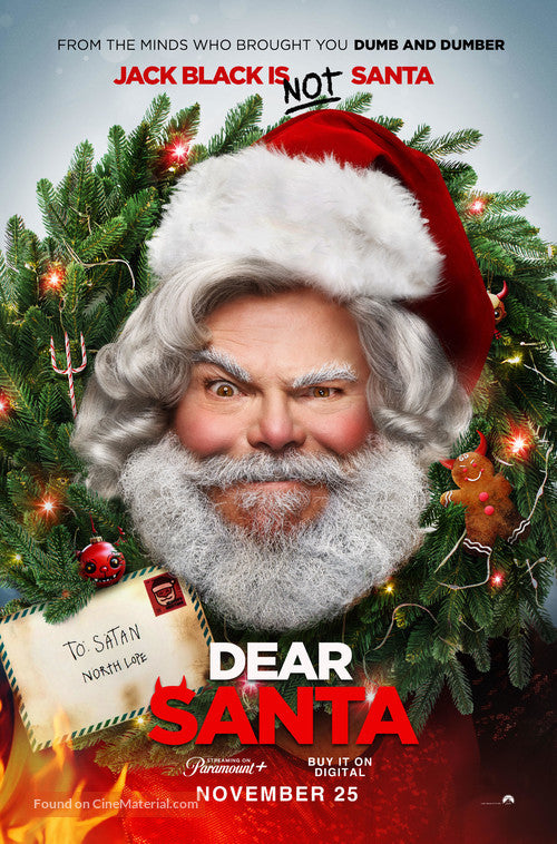Dear Santa Movie Poster A2 Size