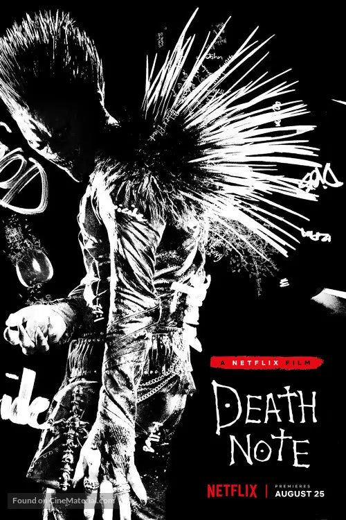 Death Note Cinema Movie Poster A2 Size