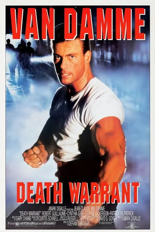 Death Warrant Cinema Movie Poster A2 Size