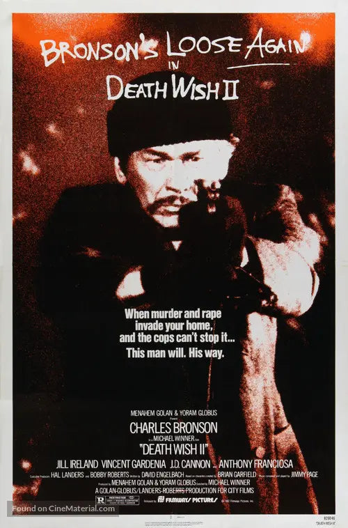 Death Wish II Cinema Movie Poster A2 Size