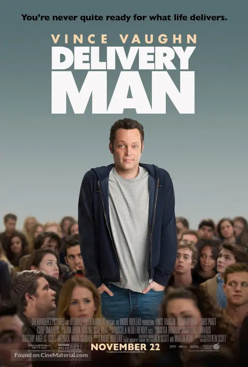 Delivery Man Cinema Movie Poster A2 Size