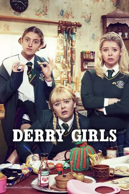 Derry Girls TV Series Poster A2 Size Version 2