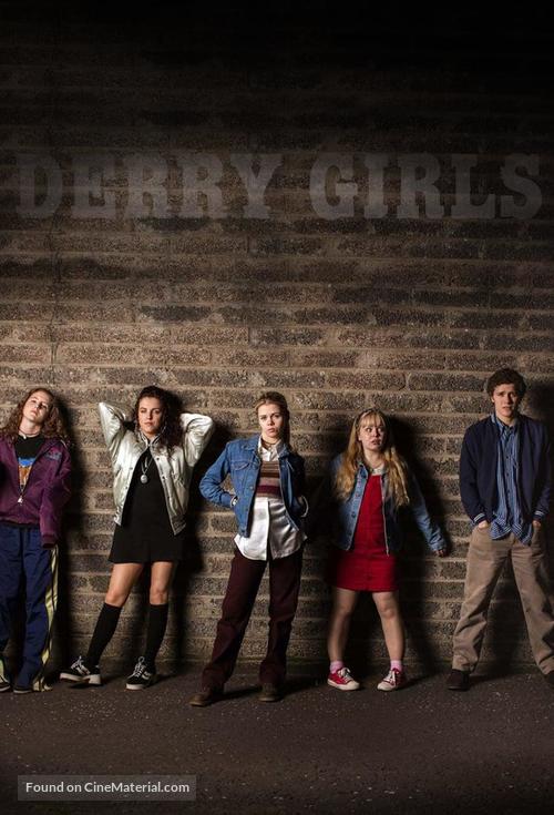 Derry Girls TV Series Poster A2 Size Version 1