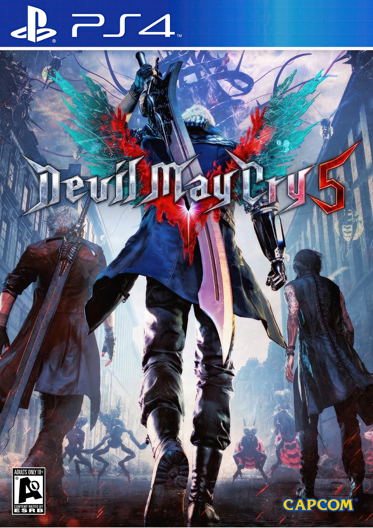 2010s Devil May Cry 5 A2 Size Posters-Pixel Demon