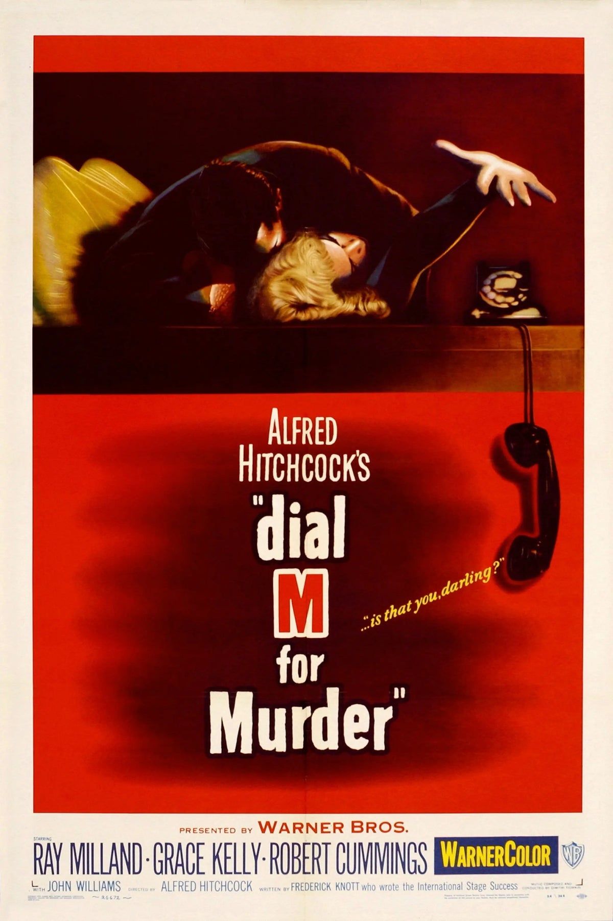 Dial M For Murder A2 Size Movie Poster-Pixel Demon