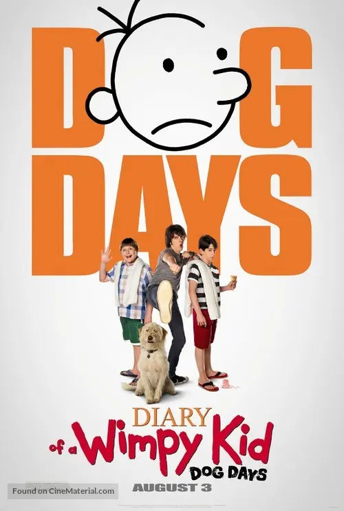 Diary of a Wimpy Kid: Dog Days Cinema Movie Poster A2 Size