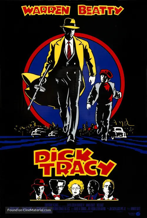 Pixel Demon Dick Tracy Movie Poster A2 Size