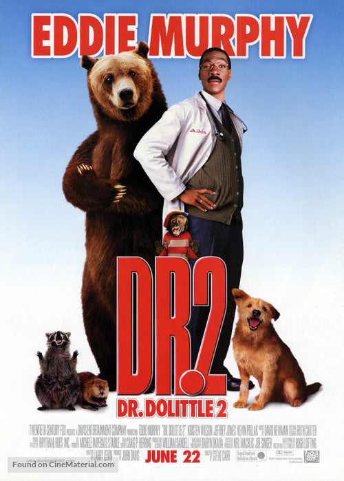 Pixel Demon Dr. Dolittle 2 Movie Poster A2 Size